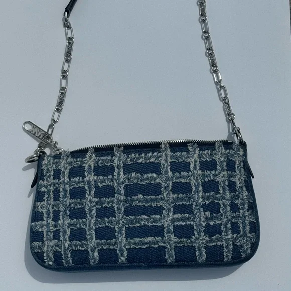 Women's Michael Kors Blue Bag - Picture 1 of 3